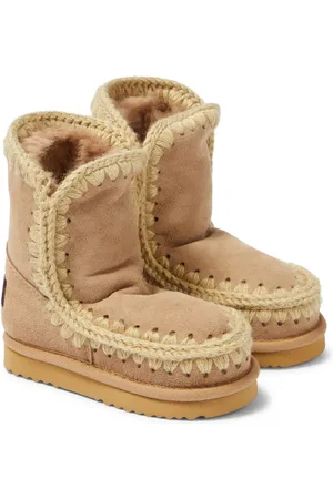 Mou Bottes en daim et shearling