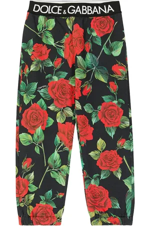 Dolce & Gabbana Pantalon de survêtement en coton à logo