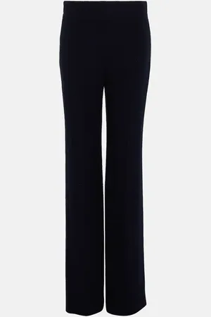 Chloé Chloé Pantalon ample en cachemire et laine
