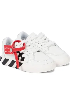 OFF-WHITE Baskets Low Vulcanized en cuir