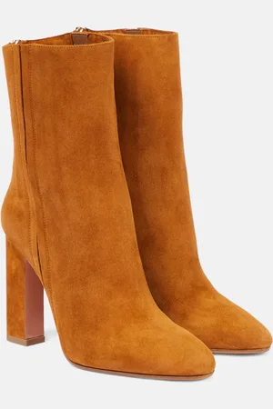 Aquazzura Bottines Joplin en daim