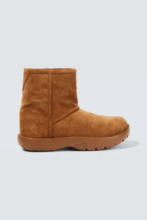 Bottega Veneta Bottines Snap en daim