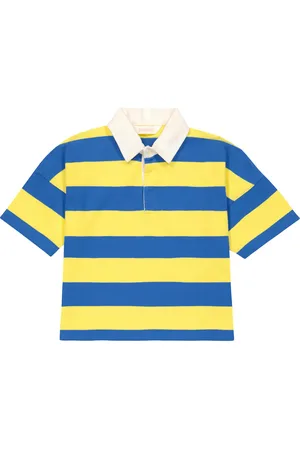 Palm Angels Polo en coton rayé