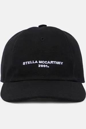 Stella McCartney Casquette en coton à logo