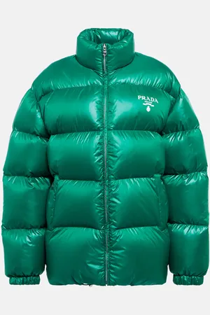 Prada Veste matelassée à logo