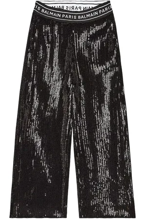 Balmain Pantalon ample à sequins