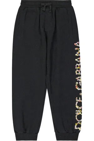 Dolce & Gabbana Pantalon de survêtement en coton à logo