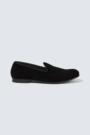 Giorgio Armani Mocassins en velours