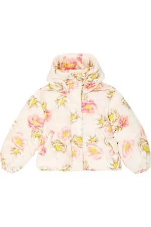 MONNALISA Veste matelassée à fleurs