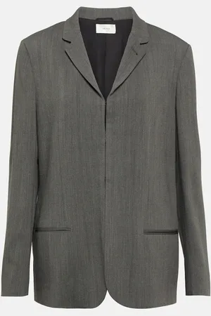 The Row Blazer en laine mélangée