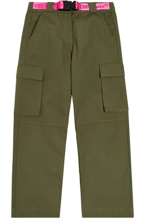 OFF-WHITE Pantalon cargo en coton à logo