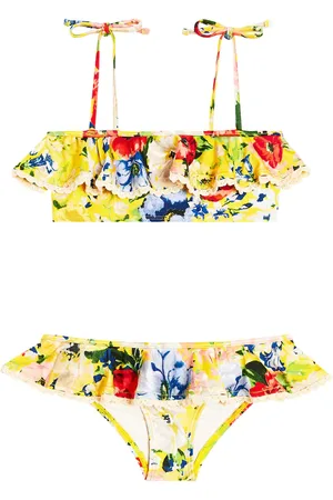 ZIMMERMANN Bikini Aligh à fleurs