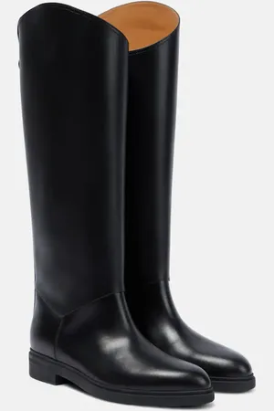 Loro Piana Bottes Kilda en cuir