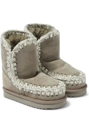 Mou Bottes en daim et shearling
