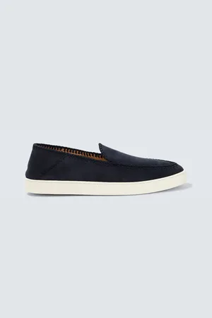 Giorgio Armani Mocassins Galleria 3 en daim