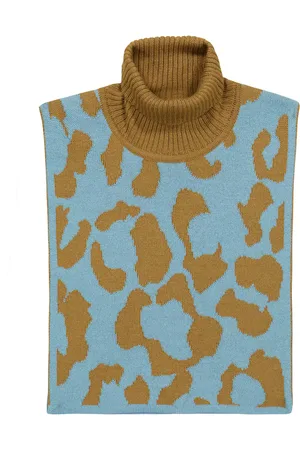 PAADE Étole intarsia en laine mélangée