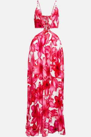 ALEXANDRA MIRO Robe longue Colette à fleurs
