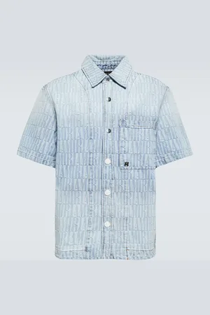 AMIRI Chemise en jean à logo