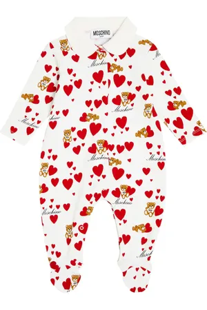Moschino Bébé – Grenouillère imprimée en coton mélangé