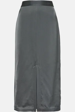 Totême Jupe midi en satin