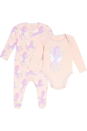 Stella McCartney Bébé – Ensemble grenouillère et body en coton