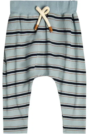 1+ IN THE FAMILY Bébé – Pantalon de survêtement rayé Alfred en coton