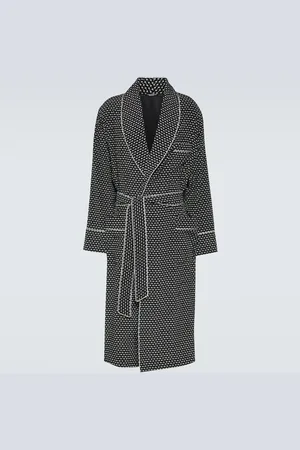 Dolce & Gabbana Peignoir imprimé en soie