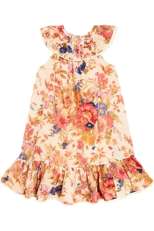 ZIMMERMANN Robe August en coton à fleurs