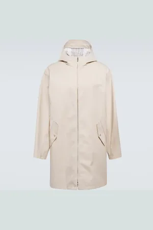 Thom Browne Manteau à capuche en coton imperméable