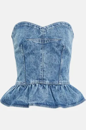 Marant Etoile Top Solizinia en jean
