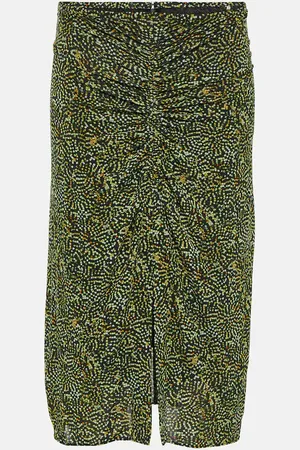 Isabel Marant Jupe midi imprimée