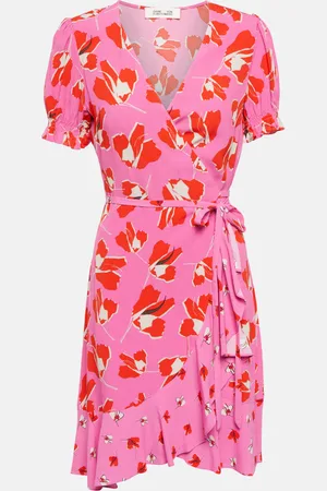 Diane von Furstenberg Robe portefeuille Emilia imprimée