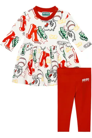 Kenzo Bébé – Ensemble robe et legging en coton