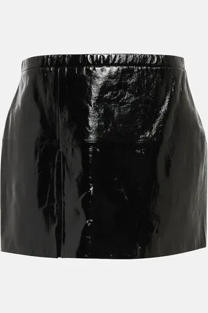 Stouls Mini-jupe Franny en cuir verni