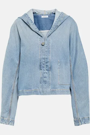 Alaïa Alaïa Veste raccourcie en jean