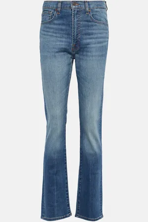 7 for all Mankind Jean slim à taille haute