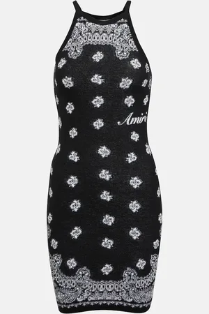 AMIRI Robe imprimée en coton