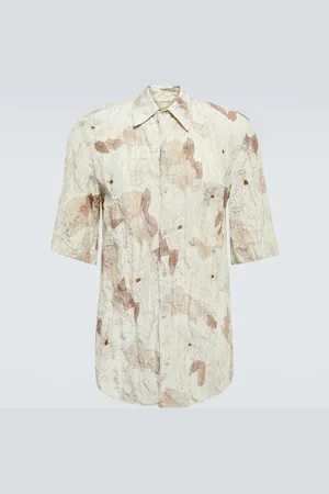 LEMAIRE Chemise en soie mélangée à fleurs