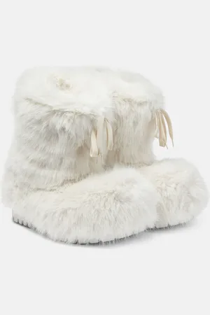 Balenciaga Bottes après-ski Alaska en fourrure synthétique