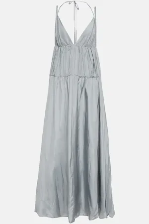Joseph Robe longue Darnley en soie