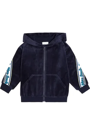 Marc Jacobs Sweat-shirt à capuche en velours à logo