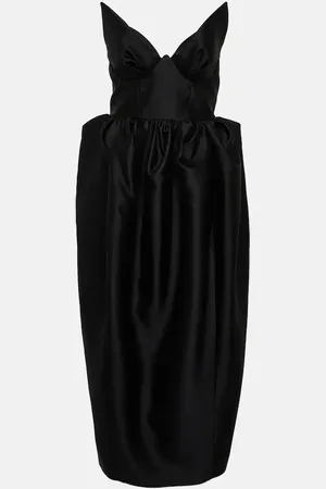 ZIMMERMANN Robe midi Matchmaker en laine et soie