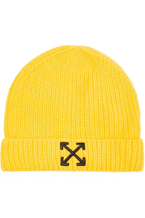 OFF-WHITE Bonnet en coton à logo