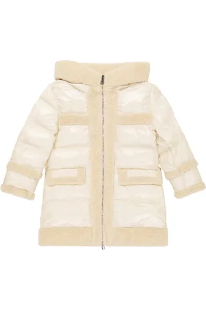 Woolrich Manteau matelassé en shearling synthétique