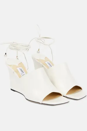 Jimmy Choo Sandales compensées Elyna en cuir