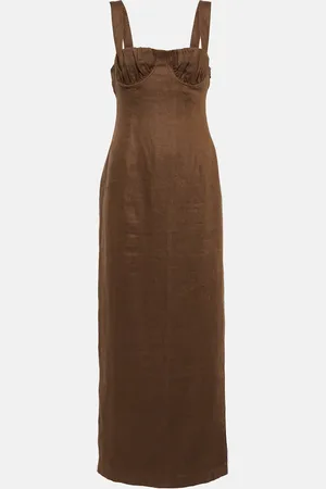 SIR Robe midi Bettina en lin