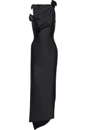 COPERNI Robe midi asymétrique à fleurs