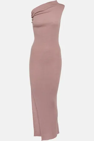 Rick Owens Robe longue Athena en laine vierge
