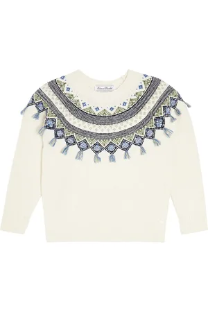 Tartine Et Chocolat Pull en jacquard de laine mélangée