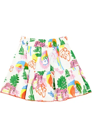 Stella McCartney Jupe imprimée en coton